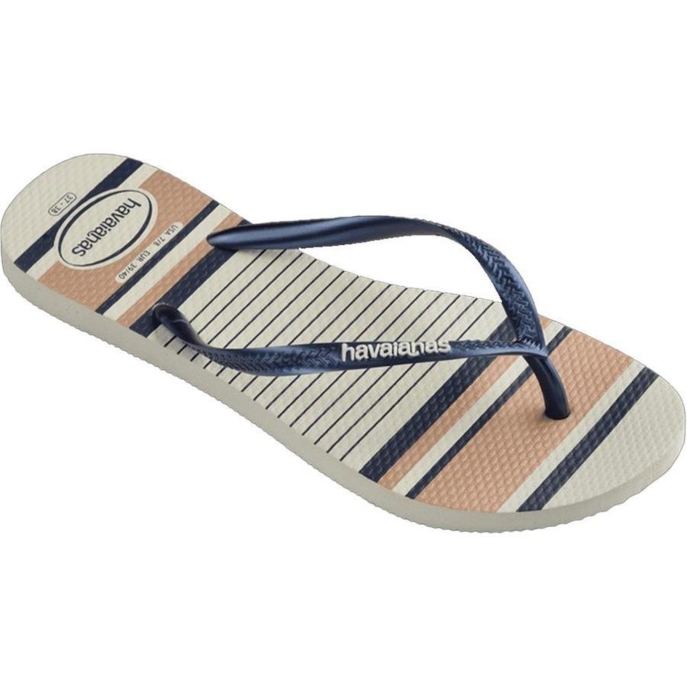 Chinelo Havaianas Slim Nautical 4137125 - Feminino - Foto 2