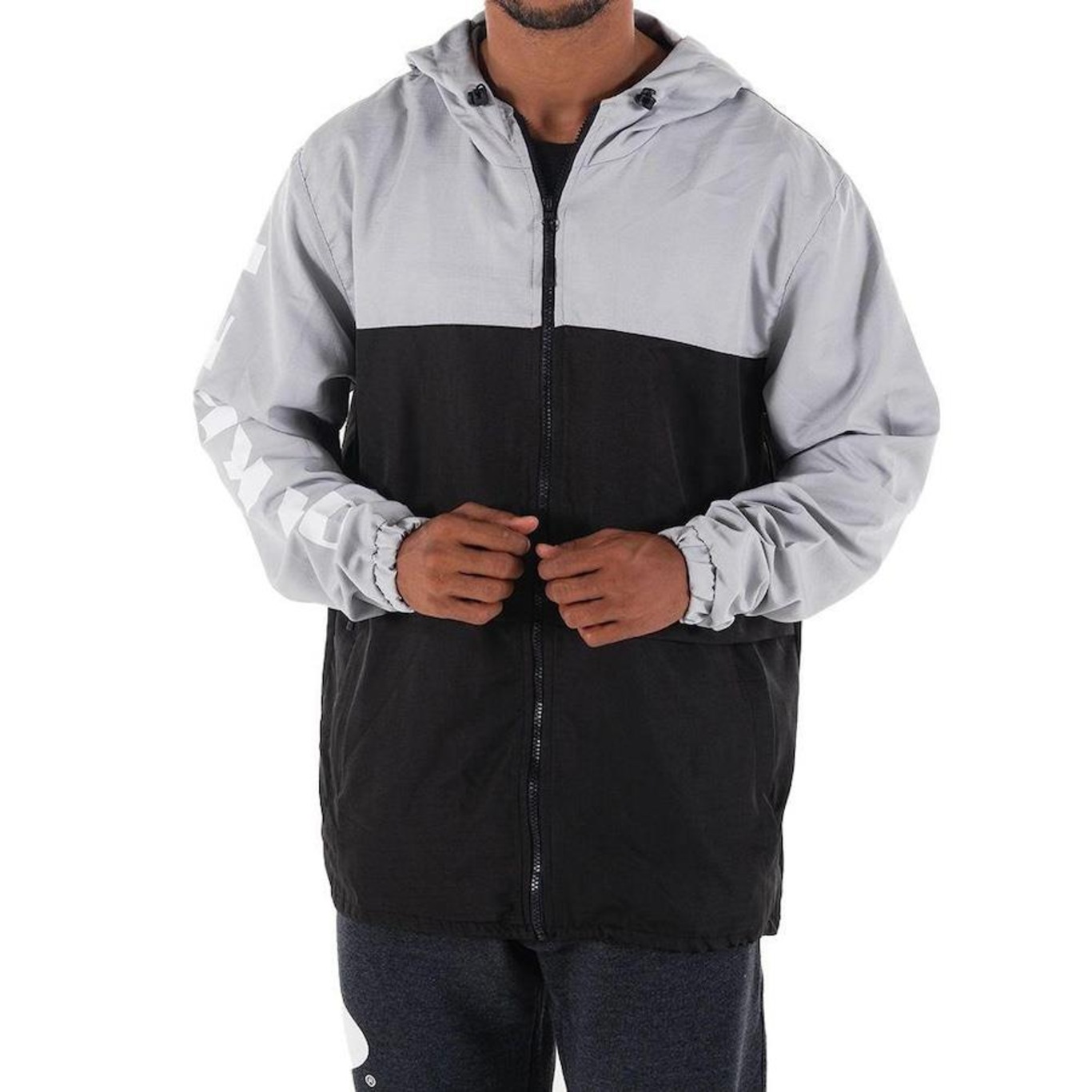 Jaqueta Oakley 75 Blocked Windbreaker - Masculina - Foto 1