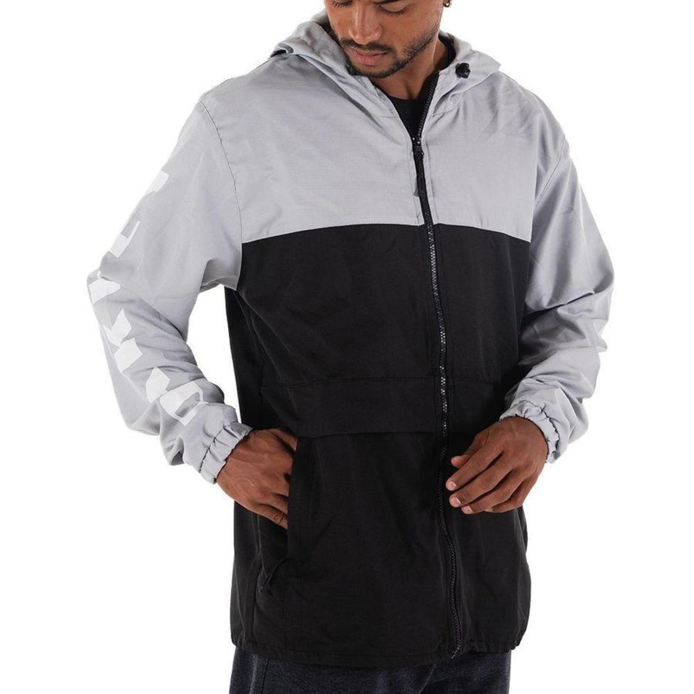 Jaqueta Oakley 75 Blocked Windbreaker - Masculina - Foto 3