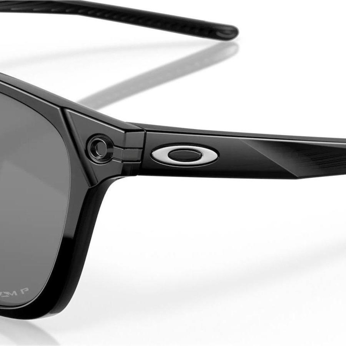 Óculos de Sol Unissex Oakley Ojector Black Ink Prizm Black Polarized - Foto 6