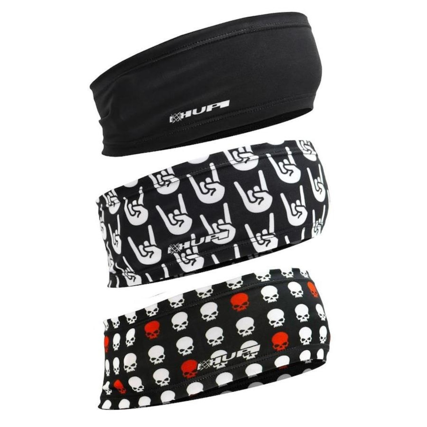 Kit Testeira Headband Hupi - 3 Unidades - Foto 1