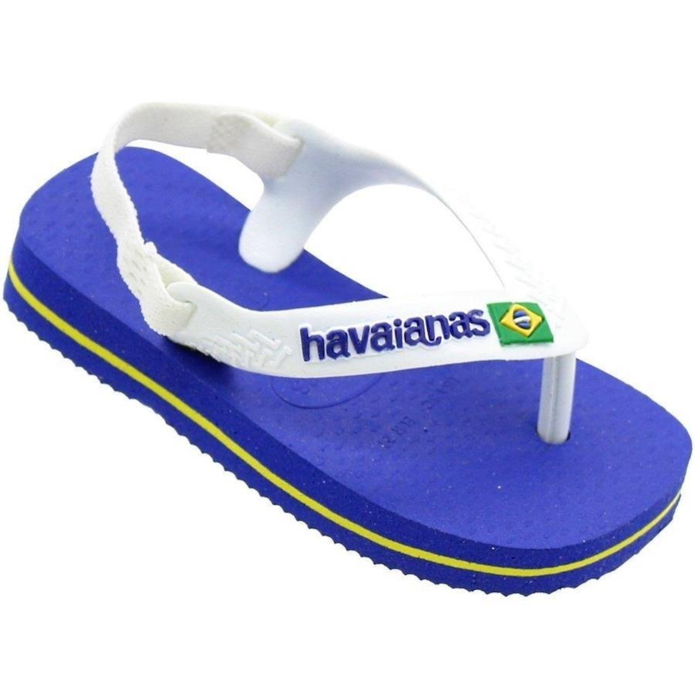 Sandália Baby Havaianas Logo Brasil Papete - Infantil - Foto 2