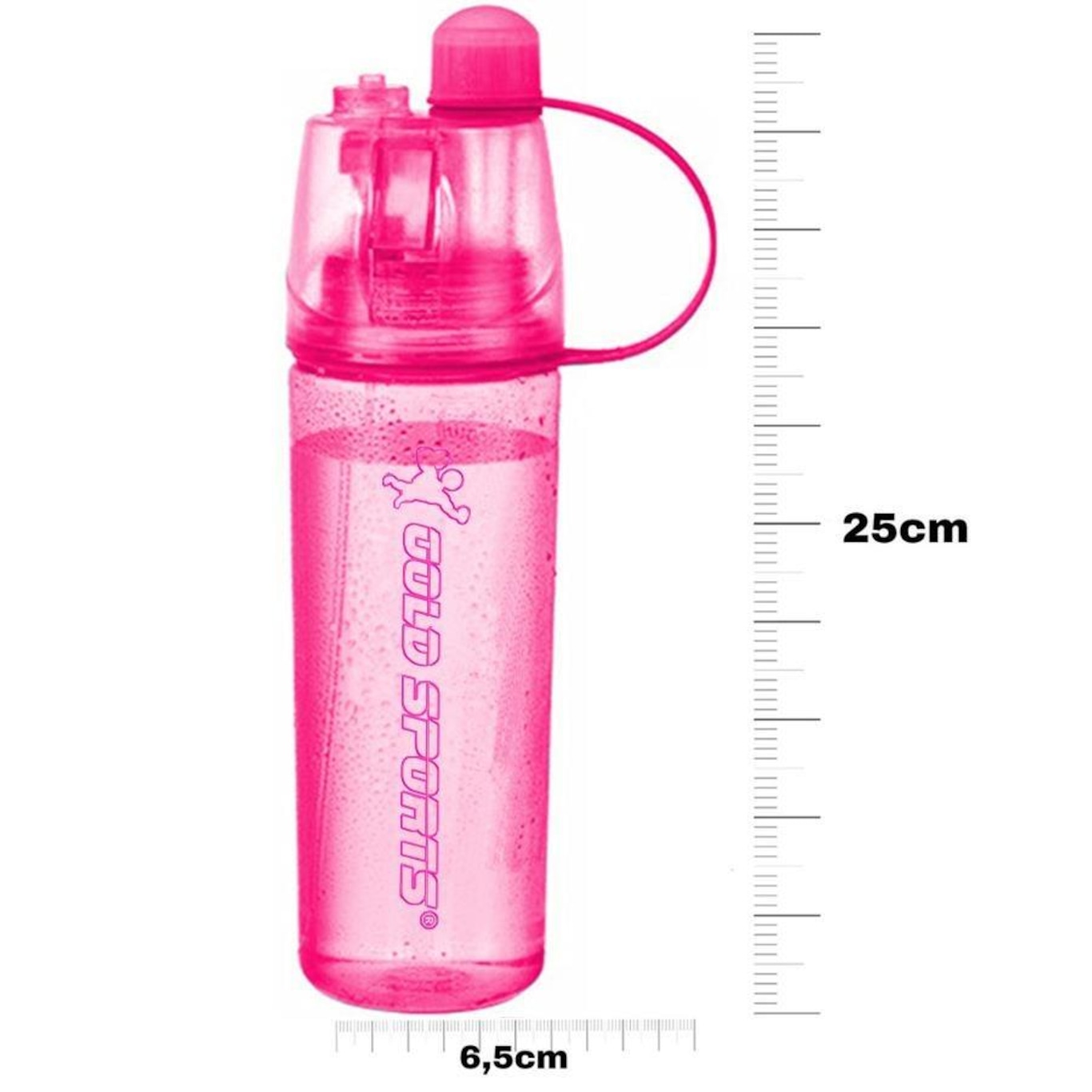 Garrafa Squeeze Gold Sports Refresh - 600ml - Foto 2