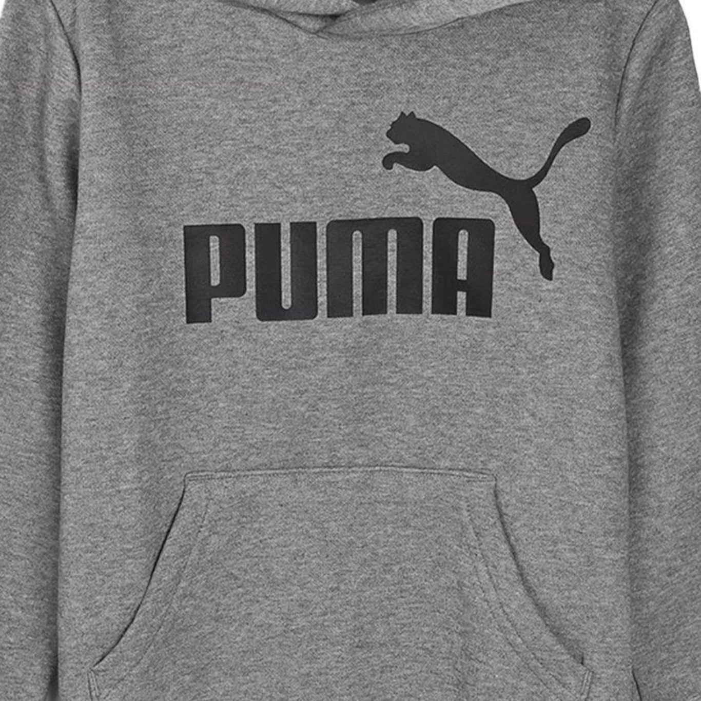 Blusão Puma Essentials Hoodie Infantil - Masculino - Foto 3