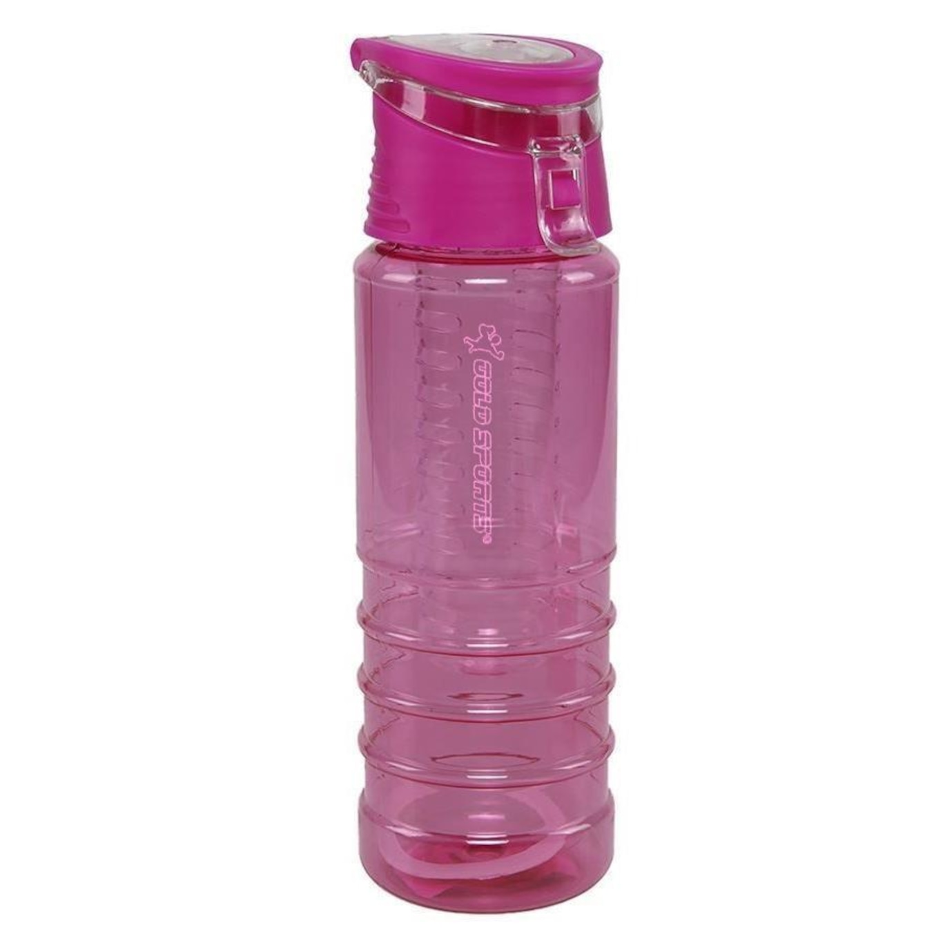 Garrafa Squeeze Gold Sports Gym Com Infusor - 800ml - Foto 1