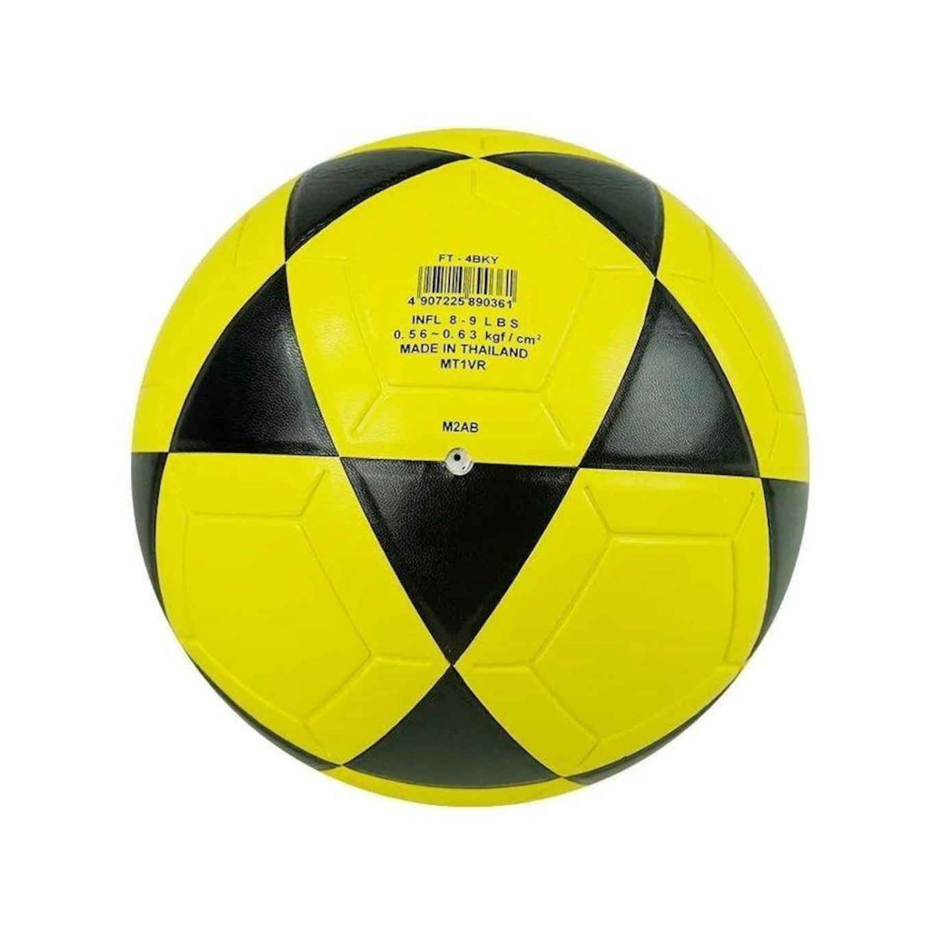 Mikasa Bola de futebol FT5 Goal Master (amarelo/preto, tamanho 5)