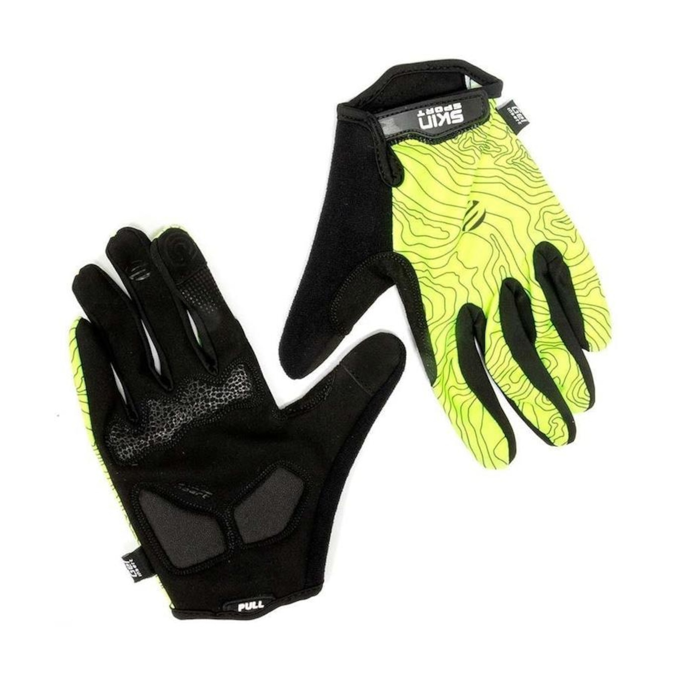 Luvas Ciclismo Dedo Longo Skin Sport Air Gel - Adulto - Foto 1