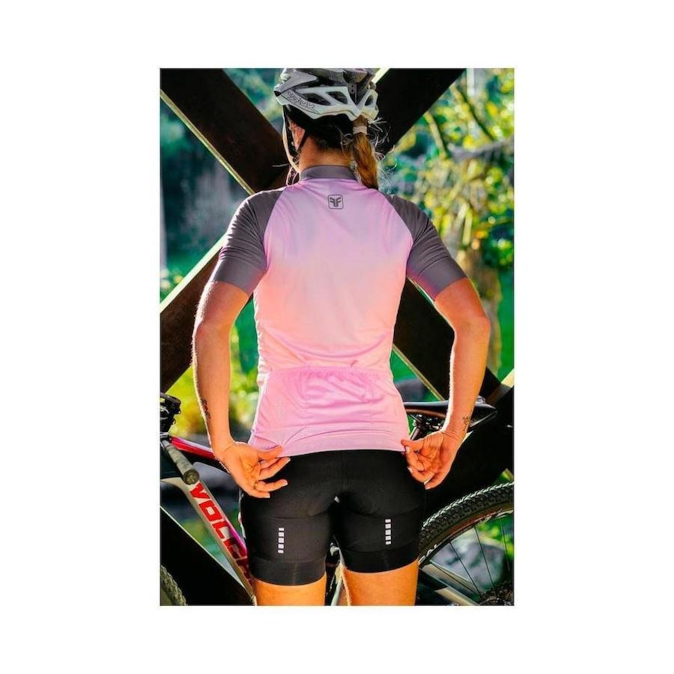 Camisa Ciclismo Free Force Sport Enjoy - Feminina - Foto 3