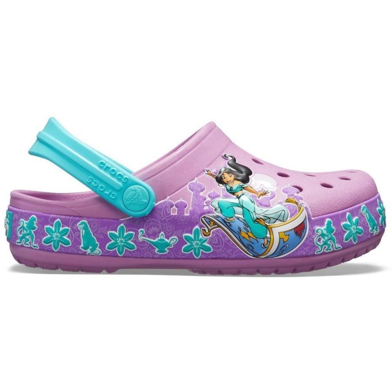 Sandália Crocs Jasmine Clog - Infantil - Foto 1