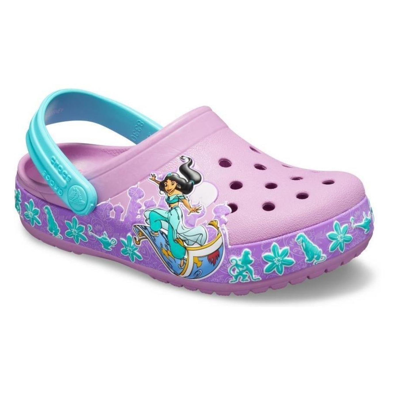 Sandália Crocs Jasmine Clog - Infantil - Foto 2