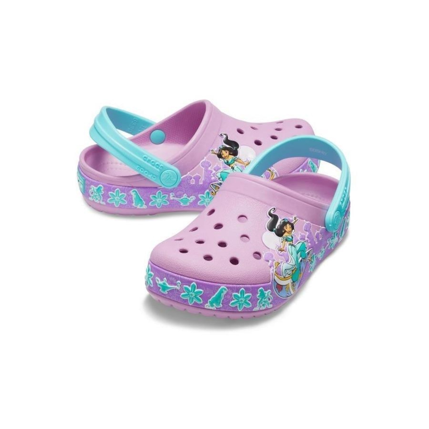 Sandália Crocs Jasmine Clog - Infantil - Foto 3