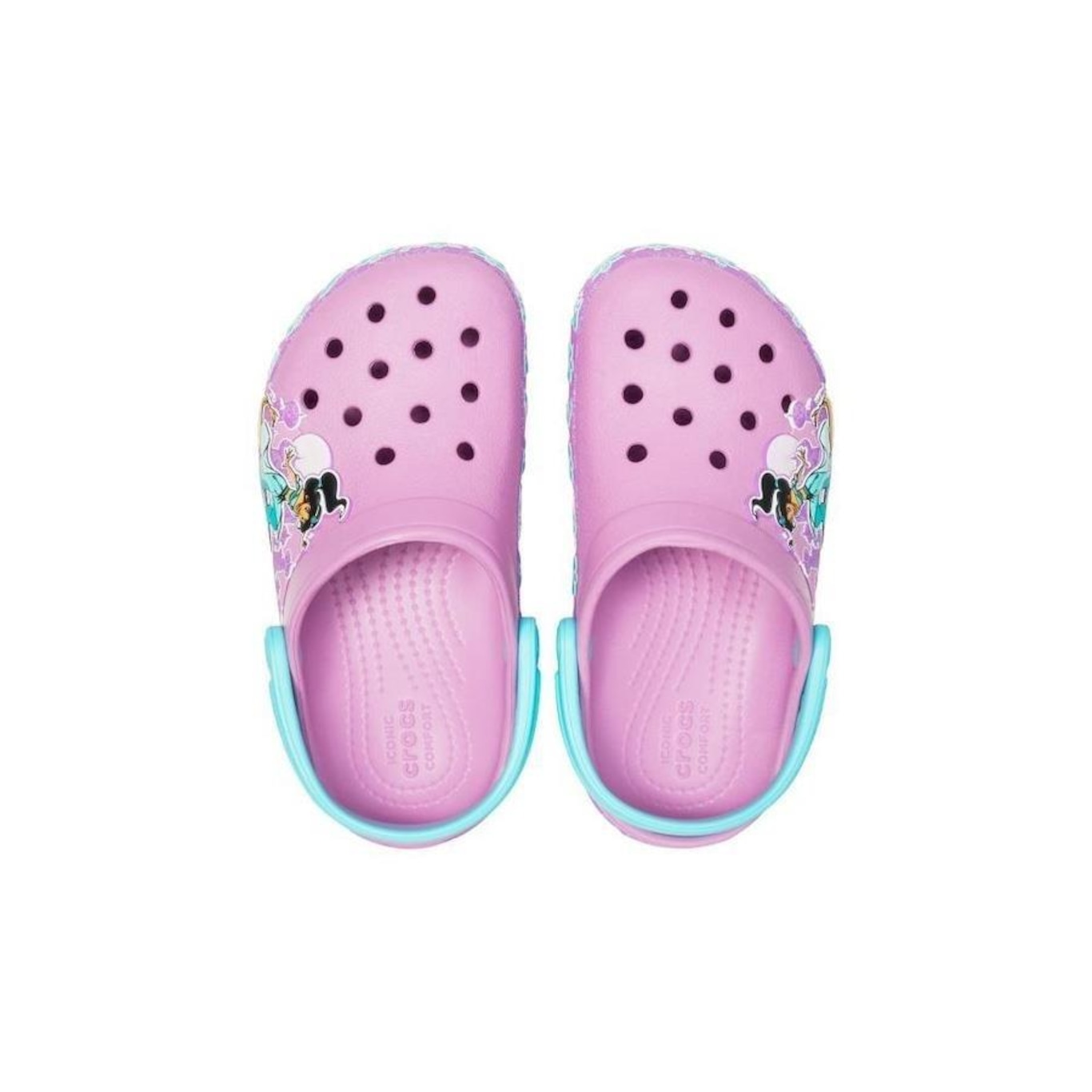 Sandália Crocs Jasmine Clog - Infantil - Foto 4