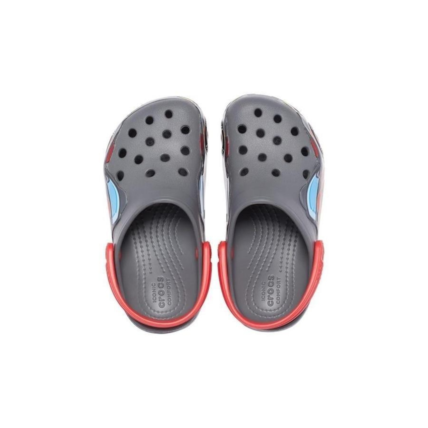 Sandália Crocs Fl Truckband Clog - Infantil - Foto 4