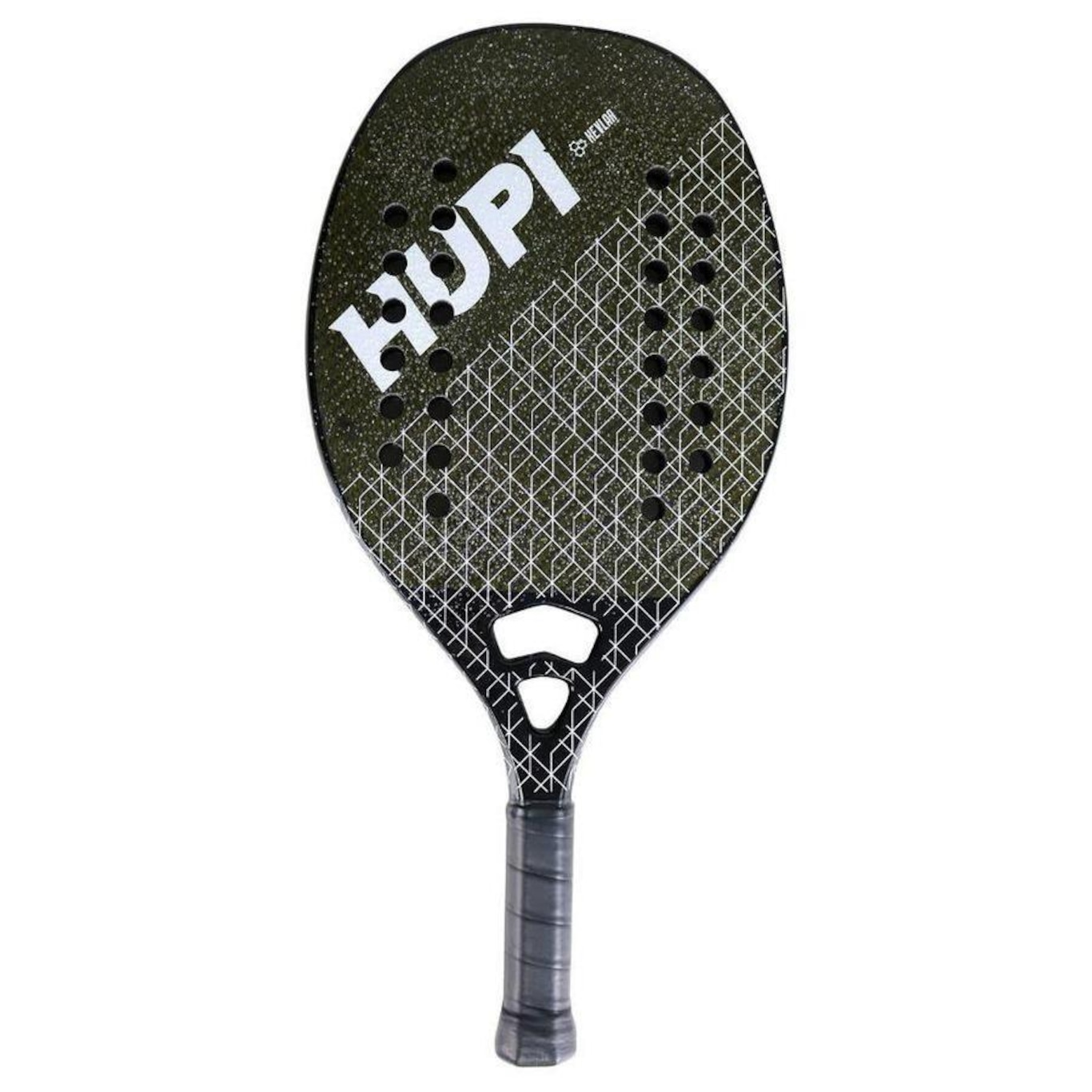 Kit 2 Raquetes Beach Tennis HUPI Net Pro Kevlar + 3 Bolas - Foto 3