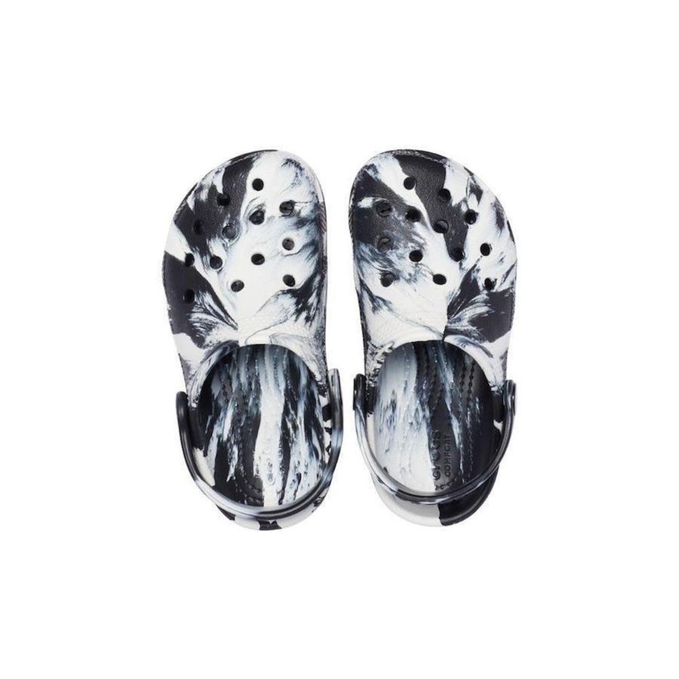 Crocs Classic Marbled Clog K - Infantil - Foto 4