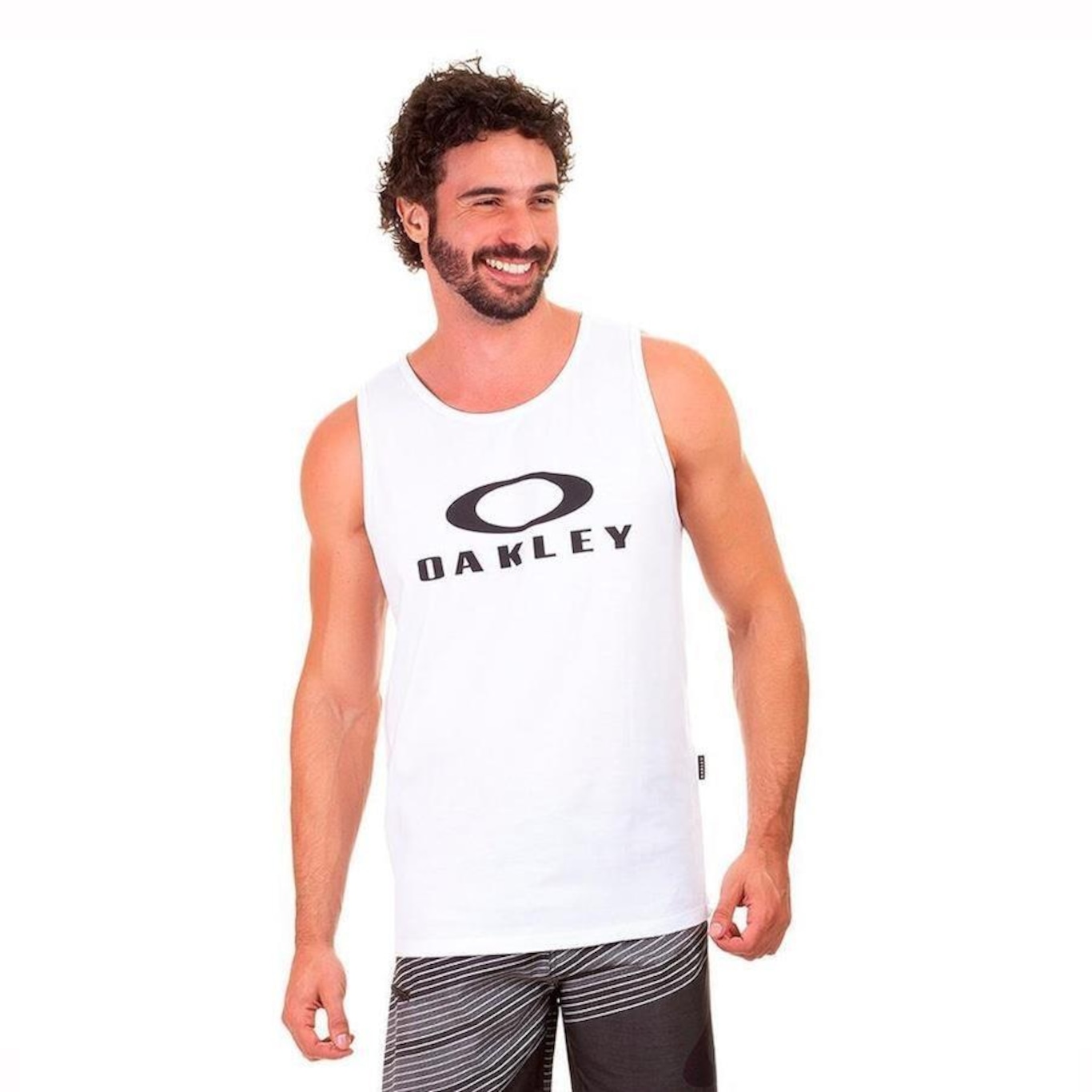 Camiseta Regata Oakley Bark Tank - Masculina - Foto 3