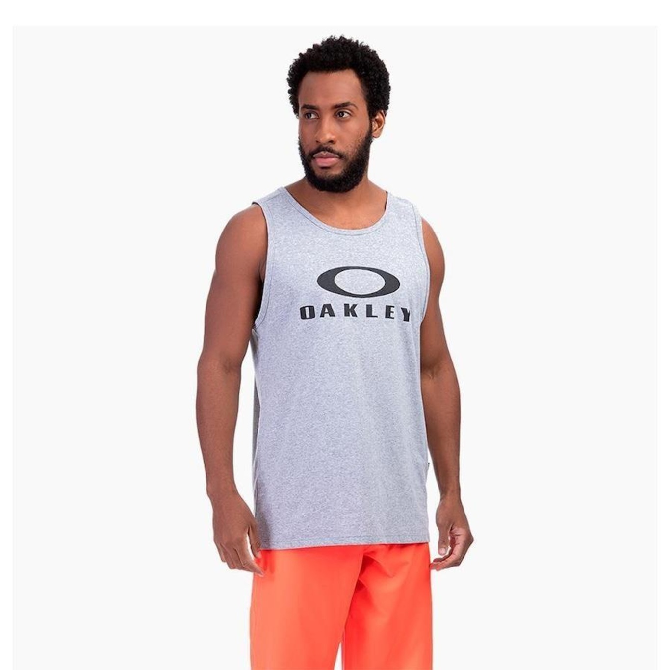 Camiseta Regata Oakley Bark Tank - Masculina - Foto 1