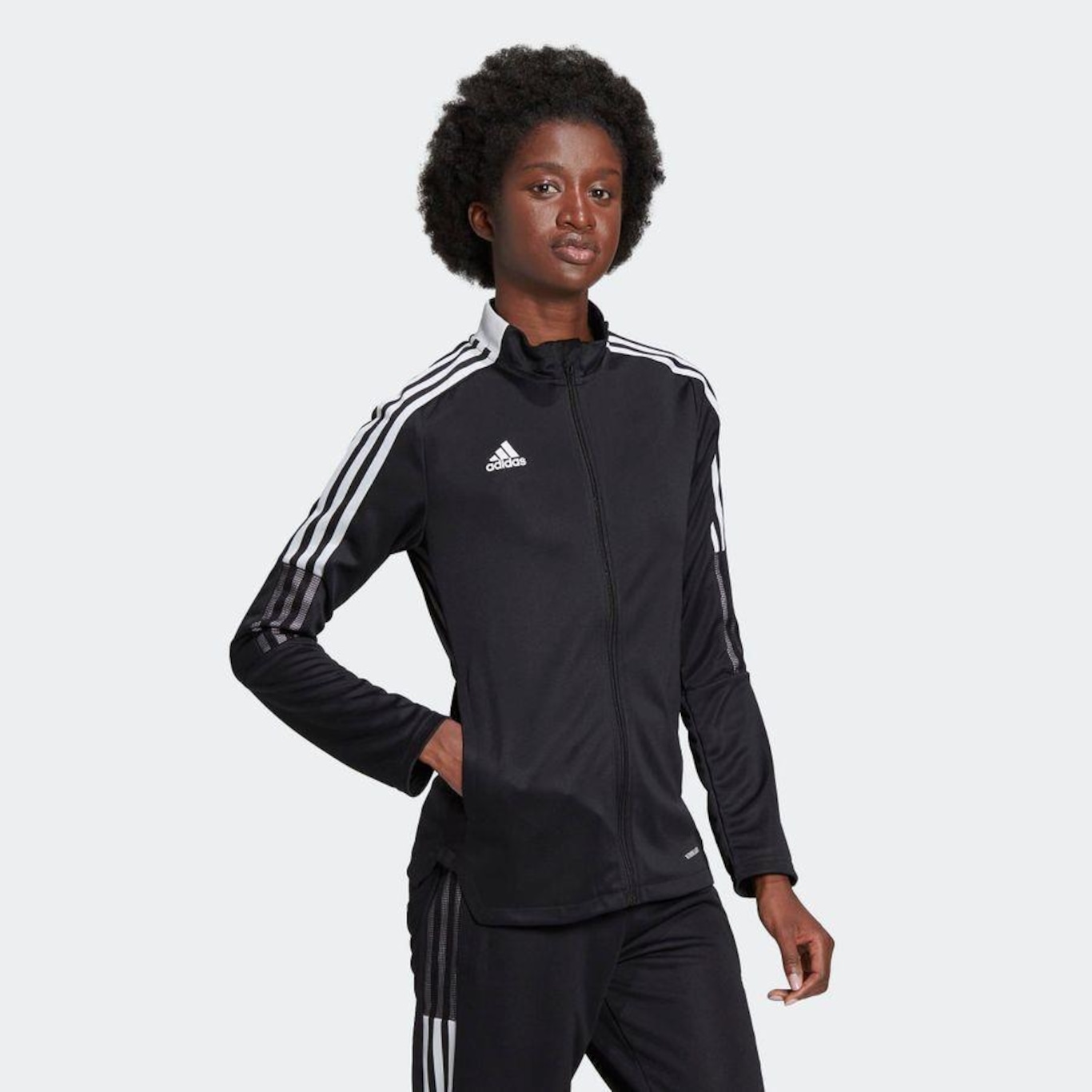 Jaqueta Adidas Tiro 21 Rosa Mulher - Cross Sports