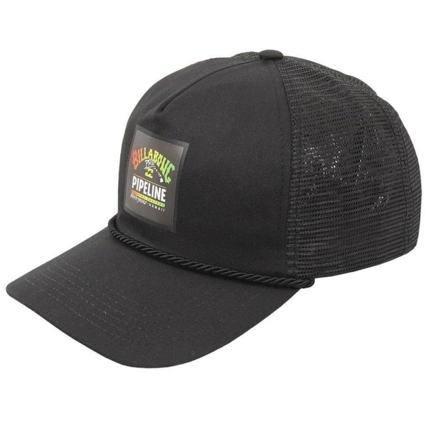 Boné Aba Curva Billabong Pipeline Platform Trucker - Snapback - Adulto - Foto 1