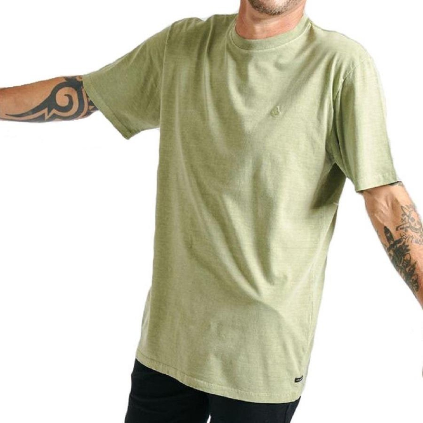 Camiseta Volcom Solid Stone 21 - Masculina - Foto 1