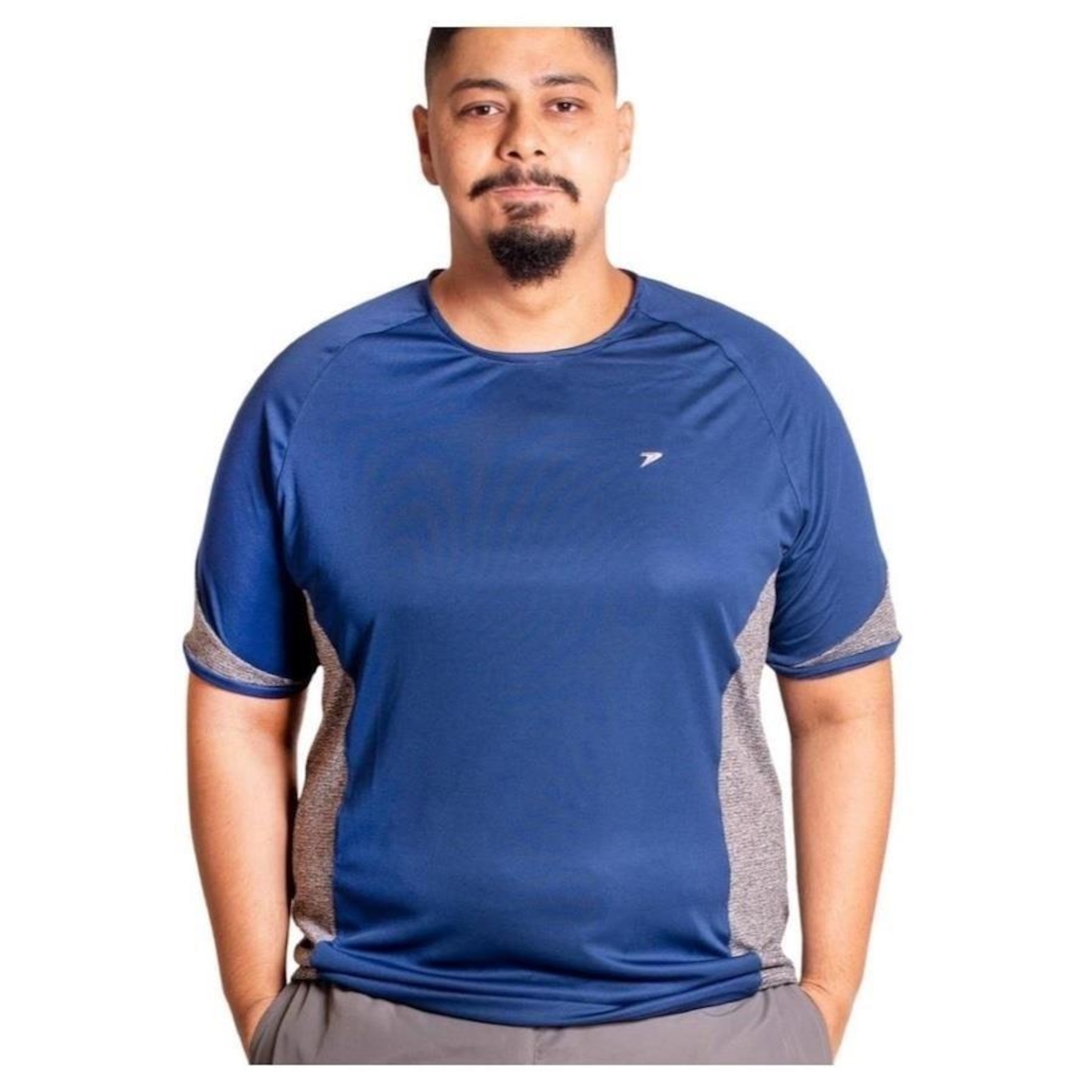 Camiseta Poker Esportiva Fate Big Size - Masculina - Foto 1