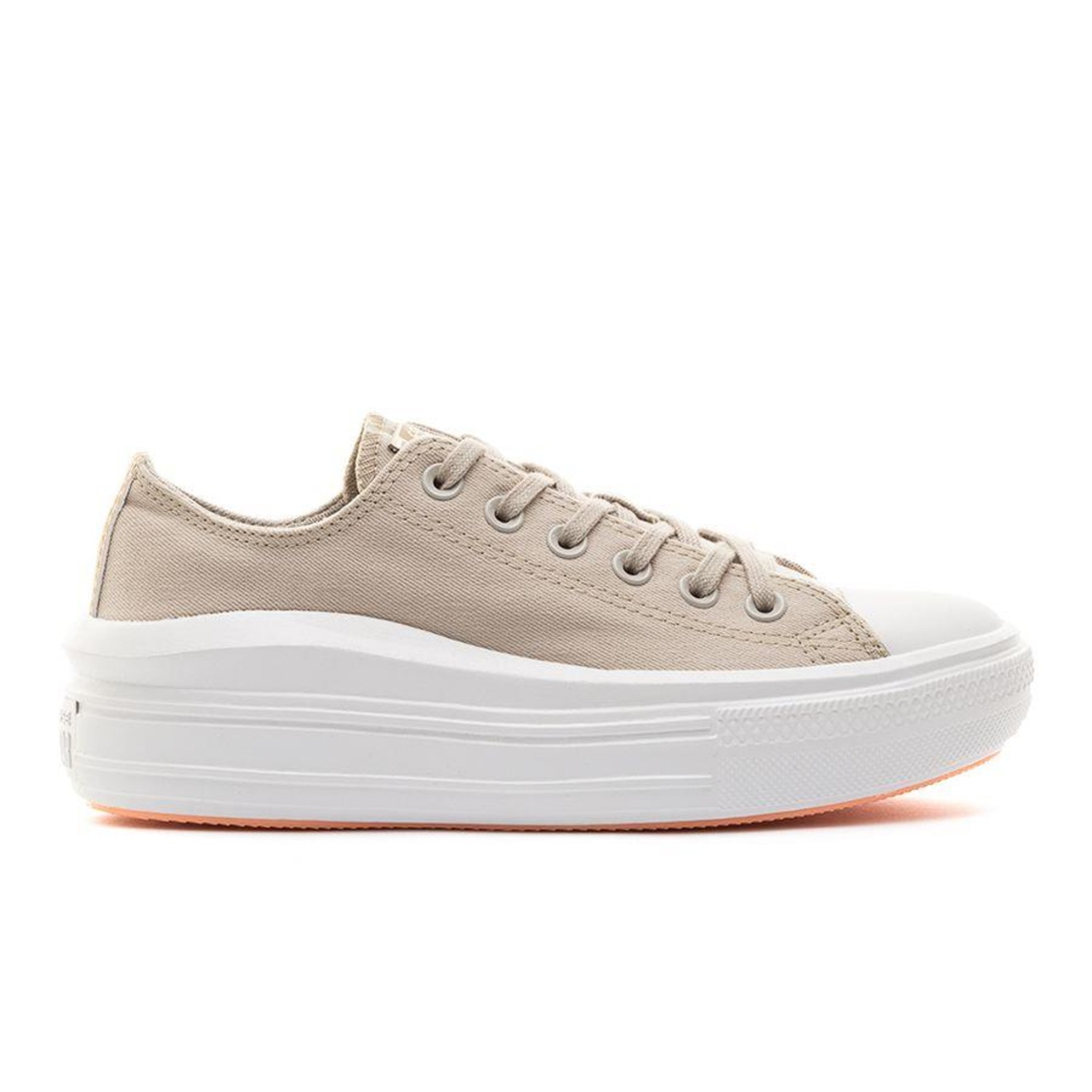 Tênis Converse Chuck Taylor All Star Ox Bege Claro/Ouro - Ct17300001