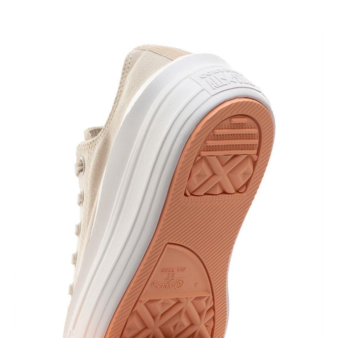 Tênis Converse All Star Chuck Taylor Ox Authentic Glam Bege