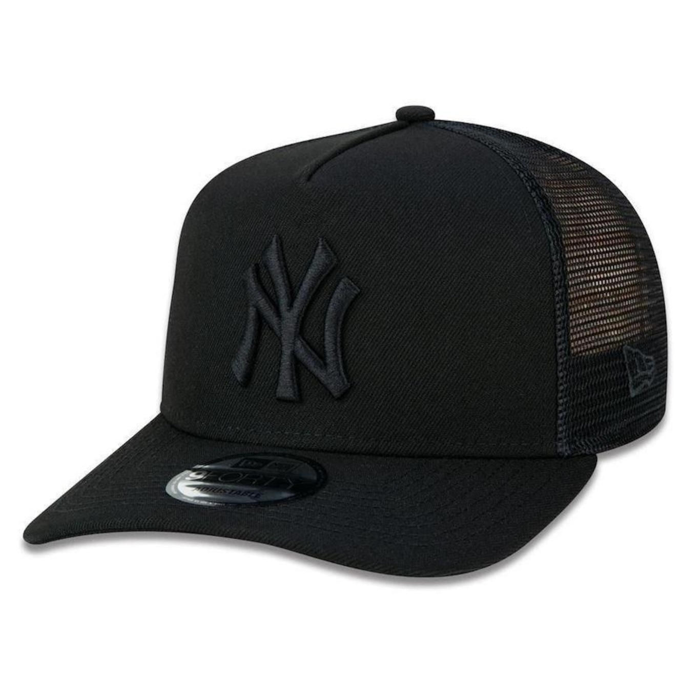 Boné Aba Curva New Era New York Yankees 940 A Frame Core Basic - Snapback - Adulto - Foto 1