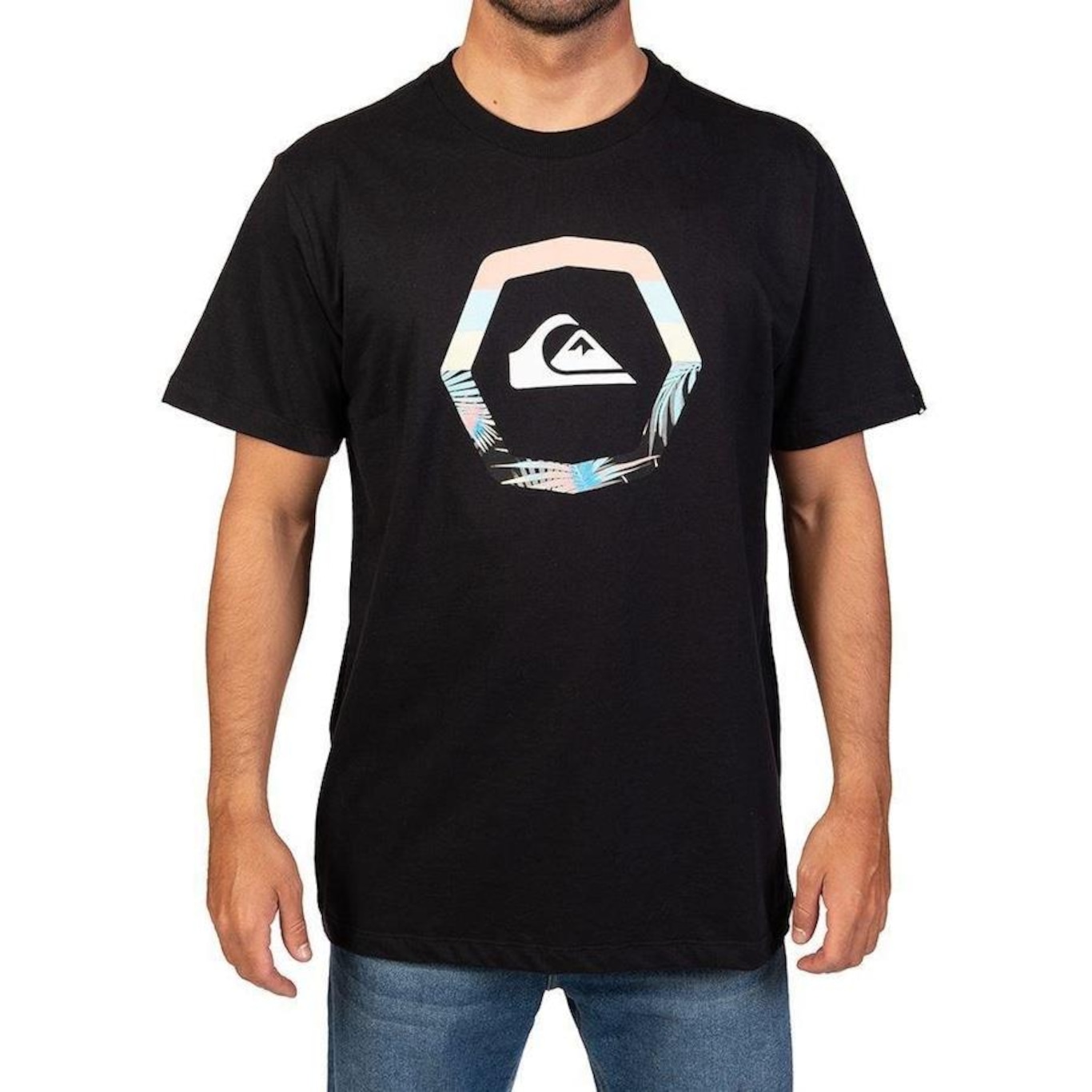 Camiseta Quiksilver Uprise - Masculina - Foto 1