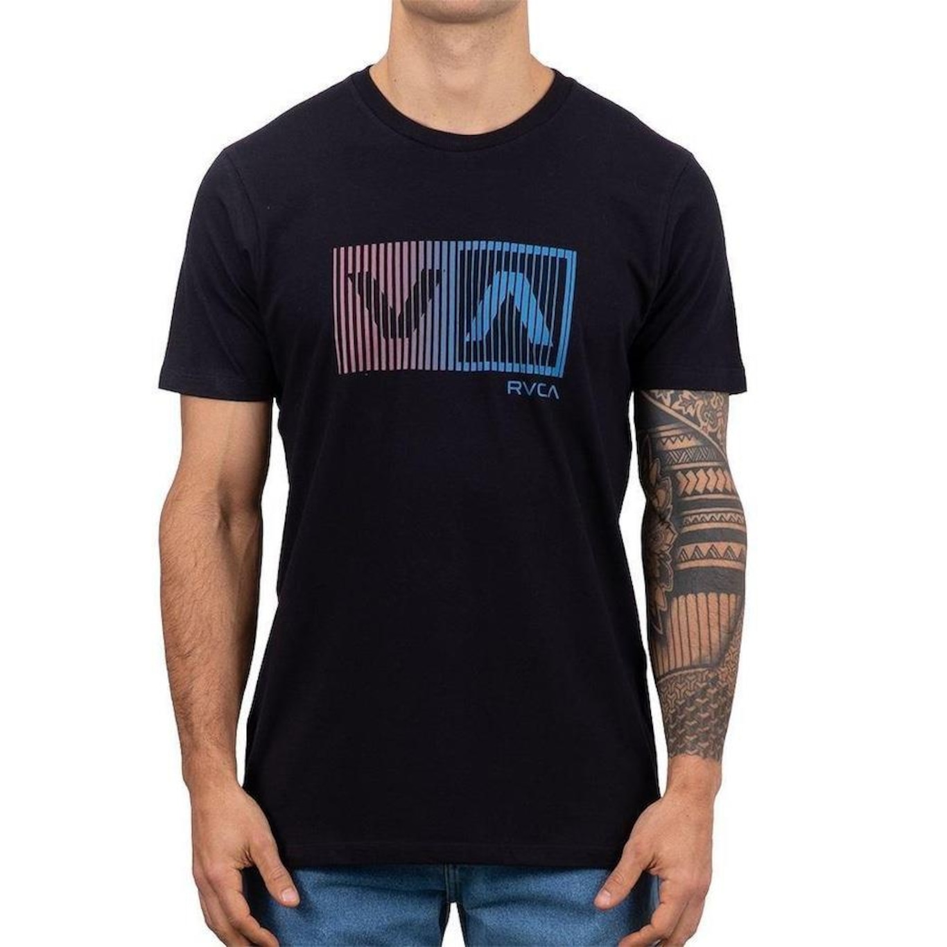 Camiseta RVCA Balance Box II - Masculina - Foto 1