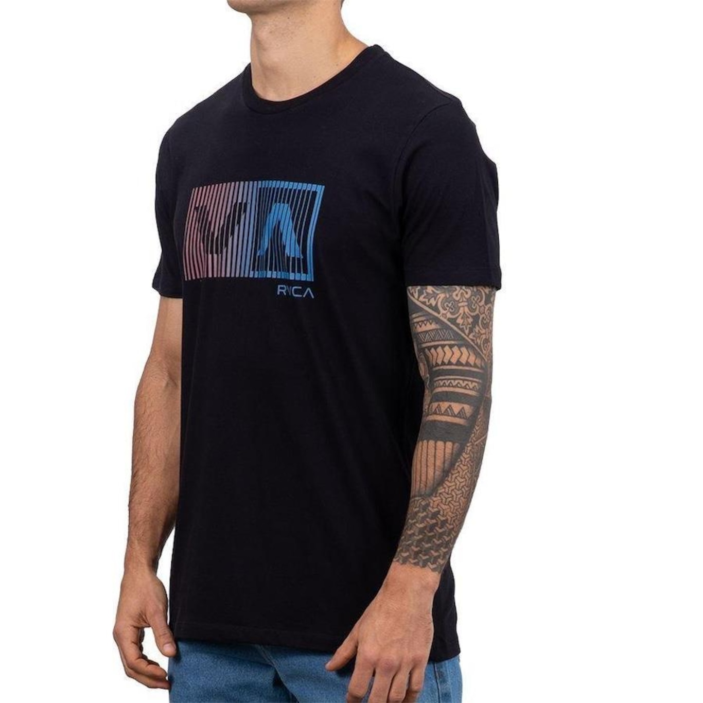 Camiseta RVCA Balance Box II - Masculina - Foto 3