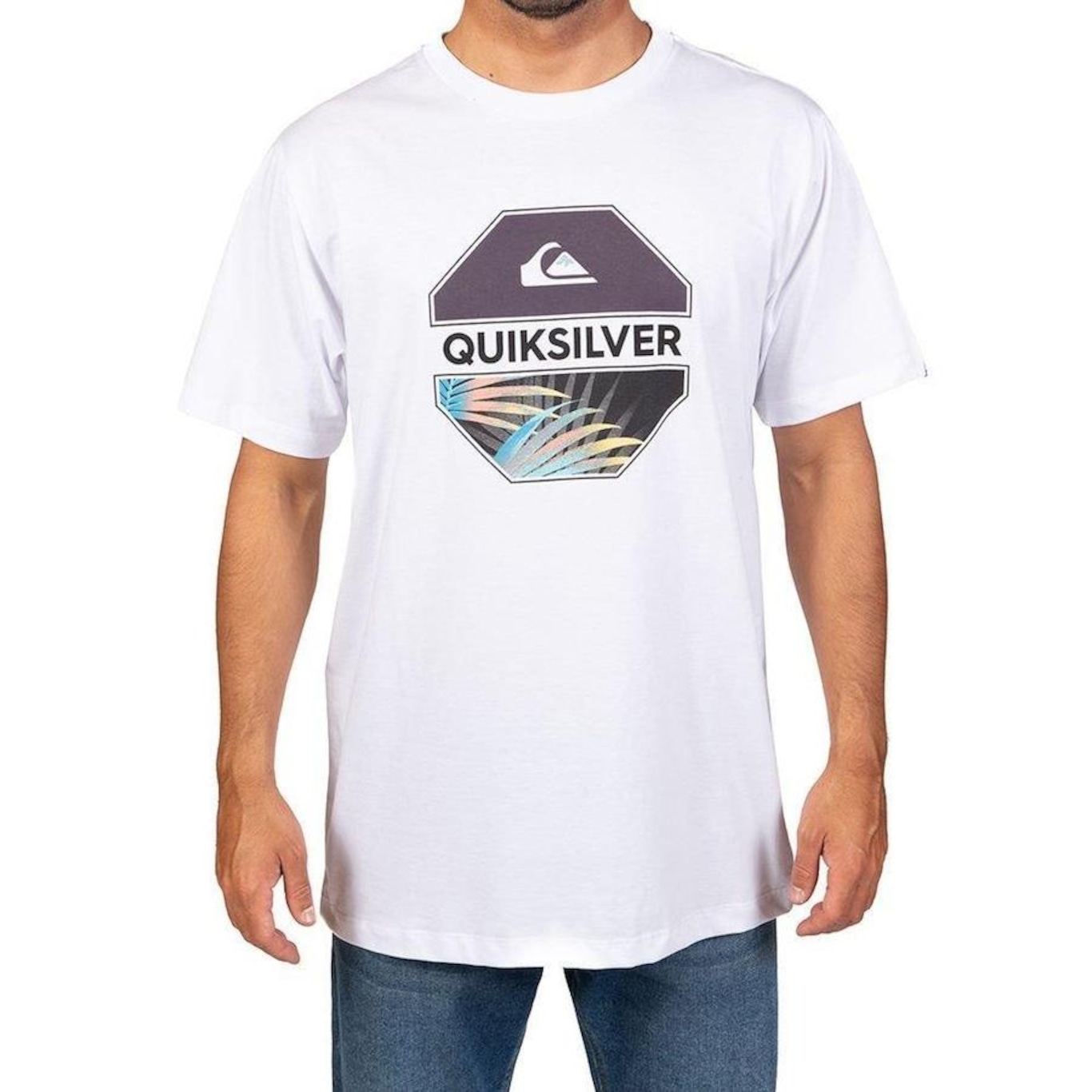 Camiseta Quiksilver Panel - Masculina - Foto 1