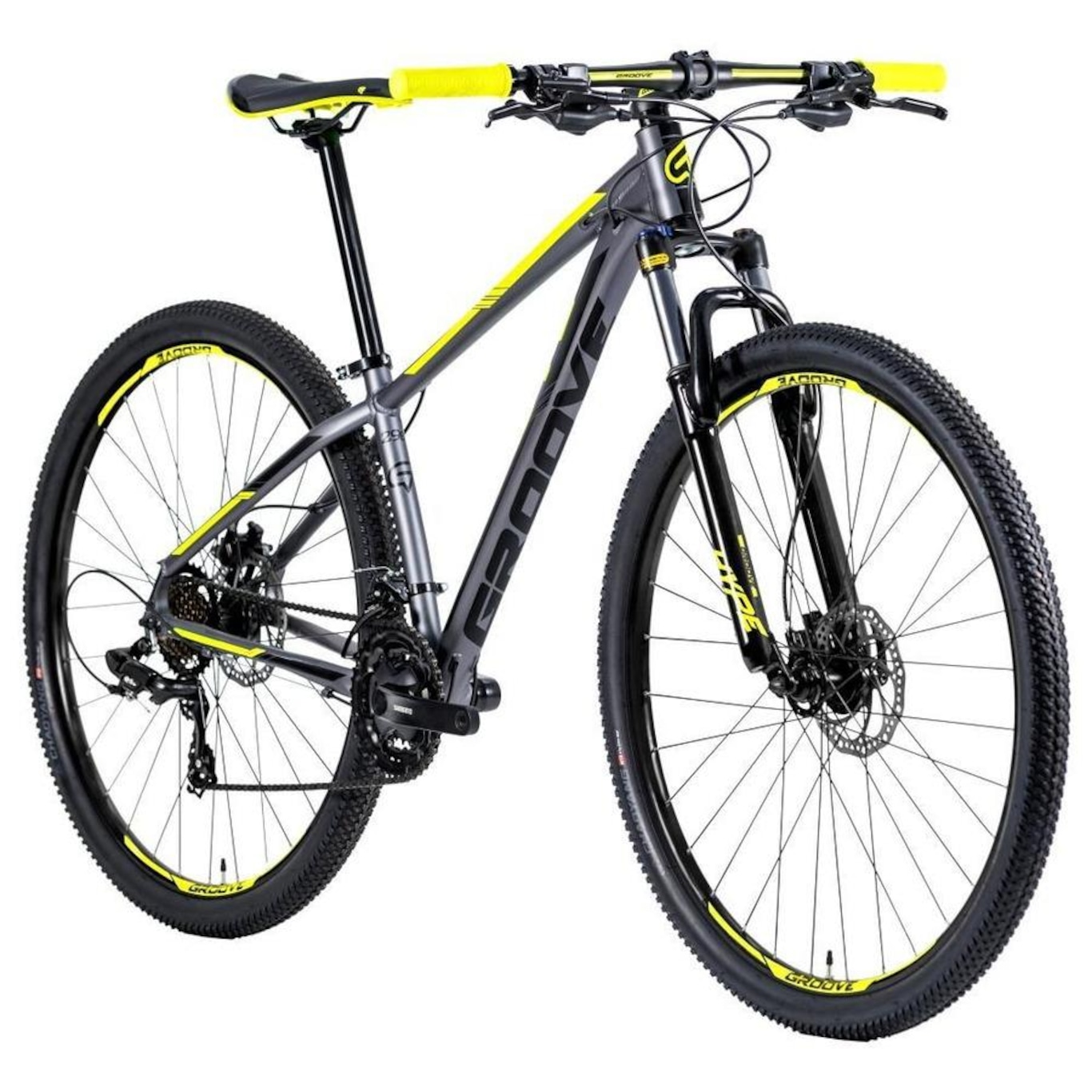 Bicicleta Groove Hype 50 HD Quadro 17 - Aro 29 - Freio a Disco - 24v - Adulto - Foto 2