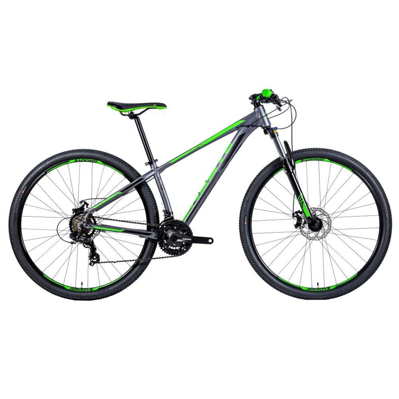 Bicicleta MTB Groove Hype 10 21V MD Aro 29 Freio a Disco - Adulto - Foto 1