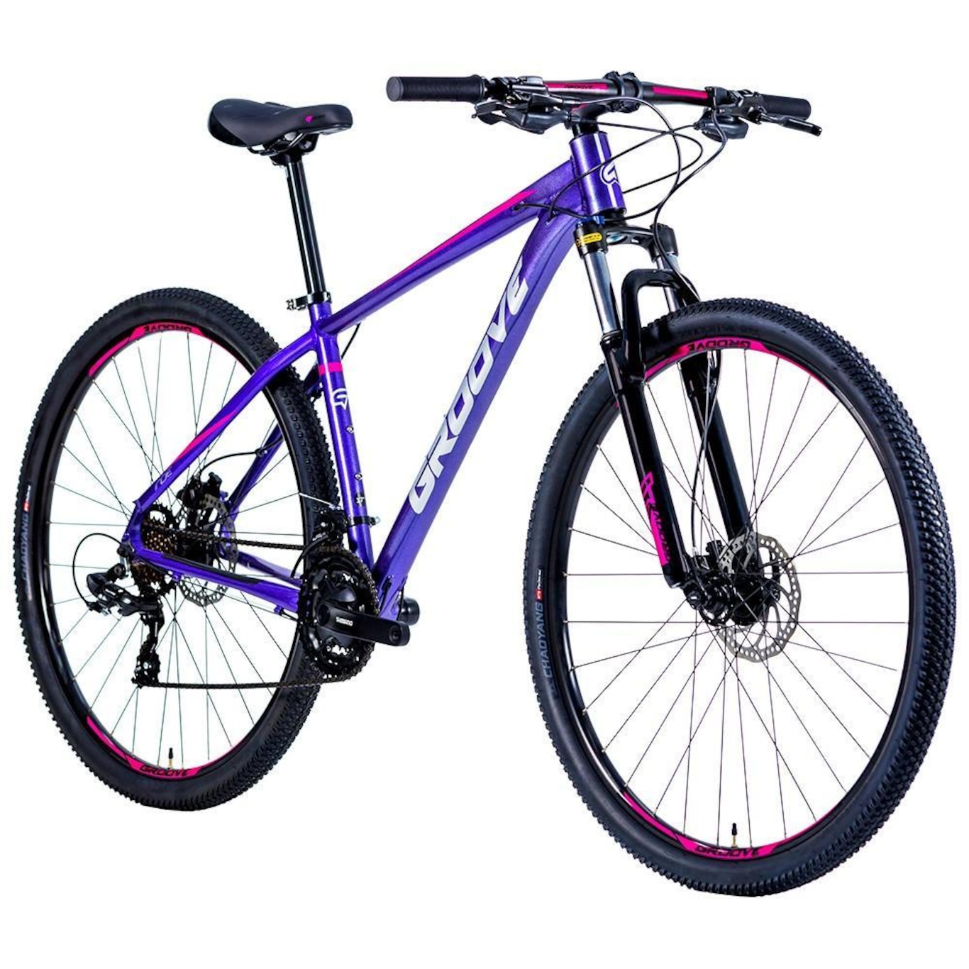 Bicicleta MTB Groove Indie 10 21V MD Aro 29 Freio a Disco - Adulto - Foto 2