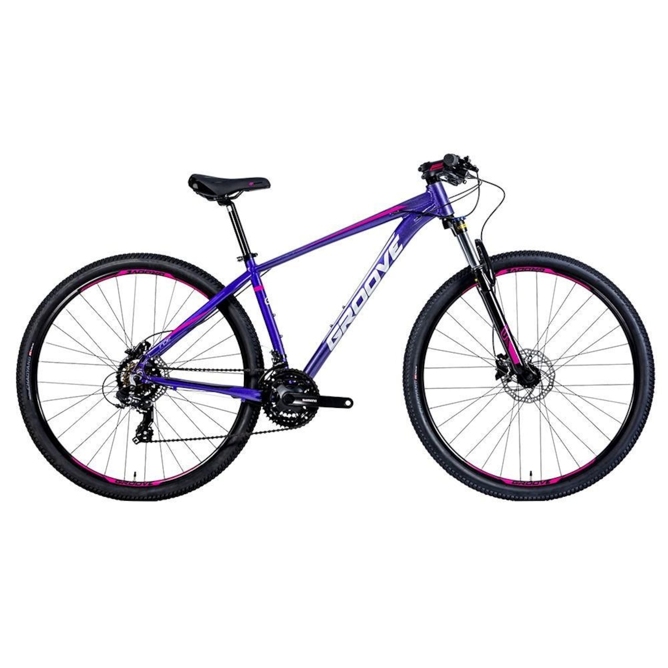 Bicicleta MTB Groove Indie 10 21V MD Aro 29 Freio a Disco - Adulto - Foto 1