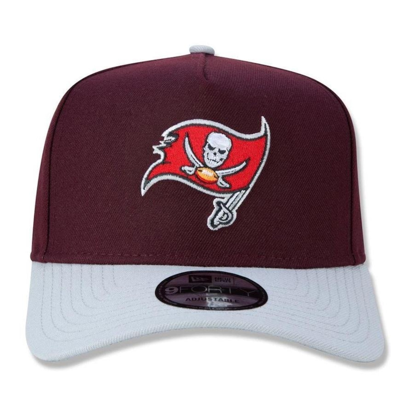 Boné Aba Curva New Era Tampa Bay Buccaneers 940 AFrame Soccer Official - Snapback - Adulto - Foto 3