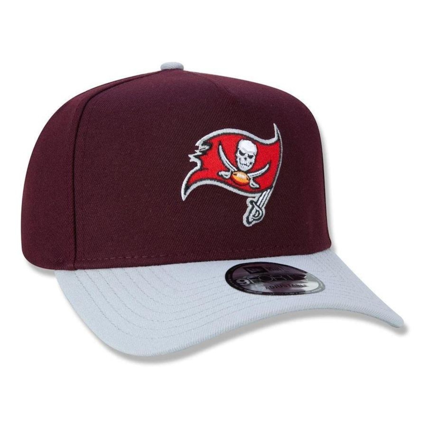 Boné Aba Curva New Era Tampa Bay Buccaneers 940 AFrame Soccer Official - Snapback - Adulto - Foto 4