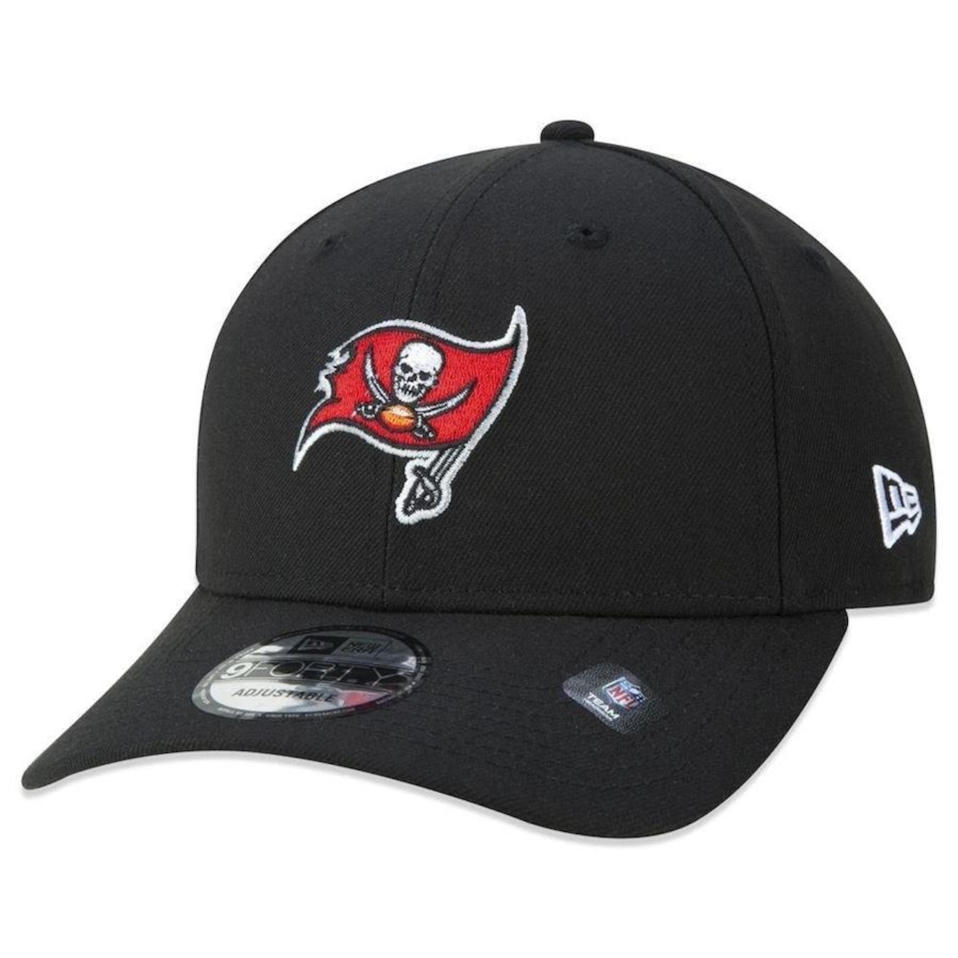 Boné Aba Curva New Era Tampa Bay Buccaneers 940 - Snapback - Adulto - Foto 1