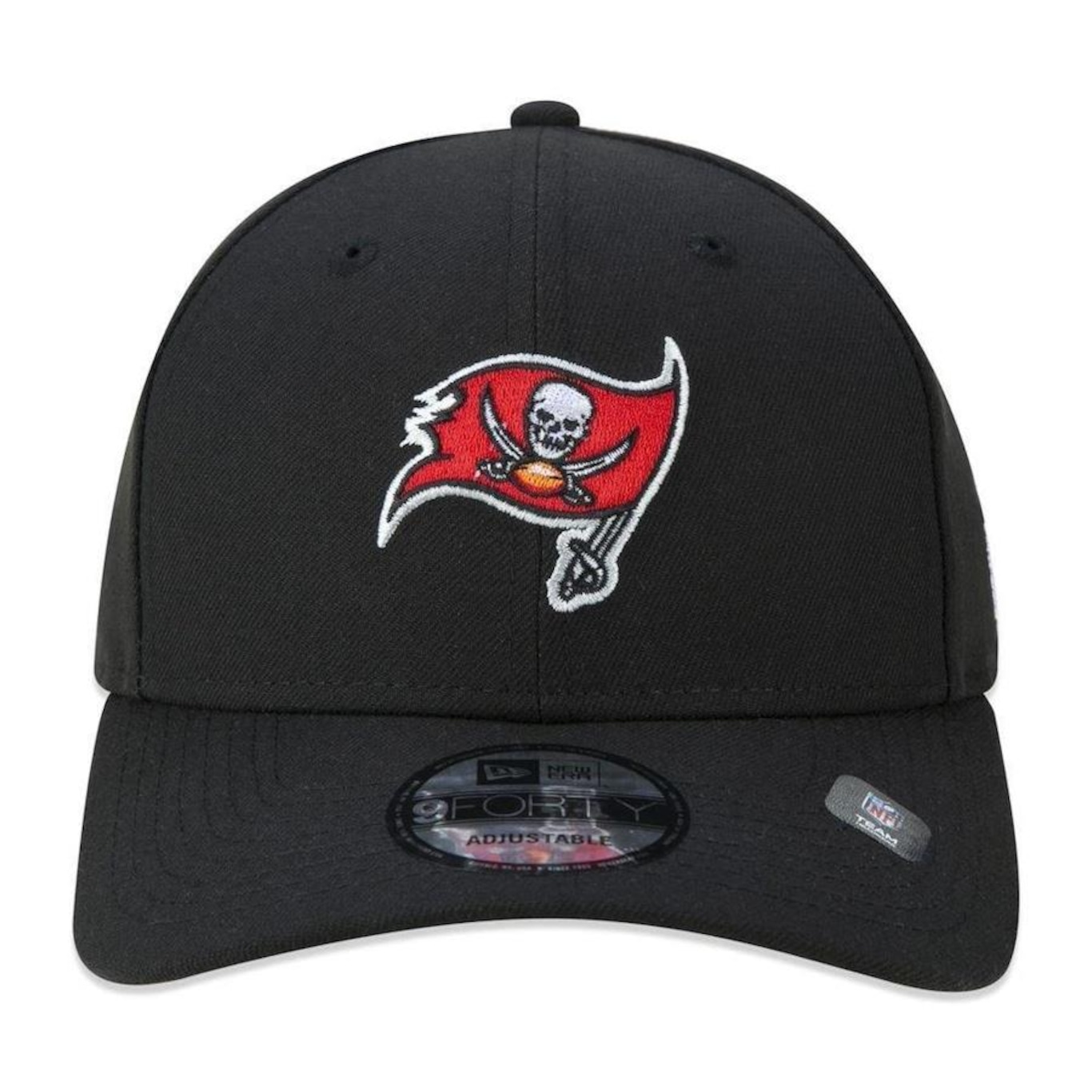 Boné Aba Curva New Era Tampa Bay Buccaneers 940 - Snapback - Adulto - Foto 3