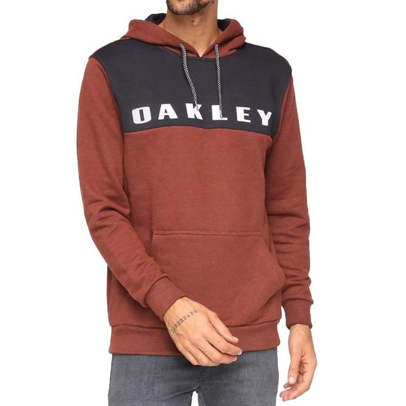 Blusão de Moletom com Capuz Oakley Sport Pullover - Masculino - Foto 1