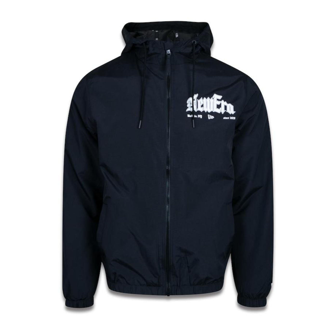 Jaqueta Corta Vento Windbreaker New Era Black Squad - Masculina - Foto 4