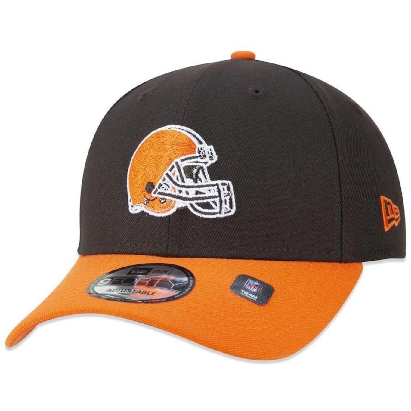 Boné Aba Curva New Era Cleveland Browns 940 - Snapback - Adulto - Foto 1