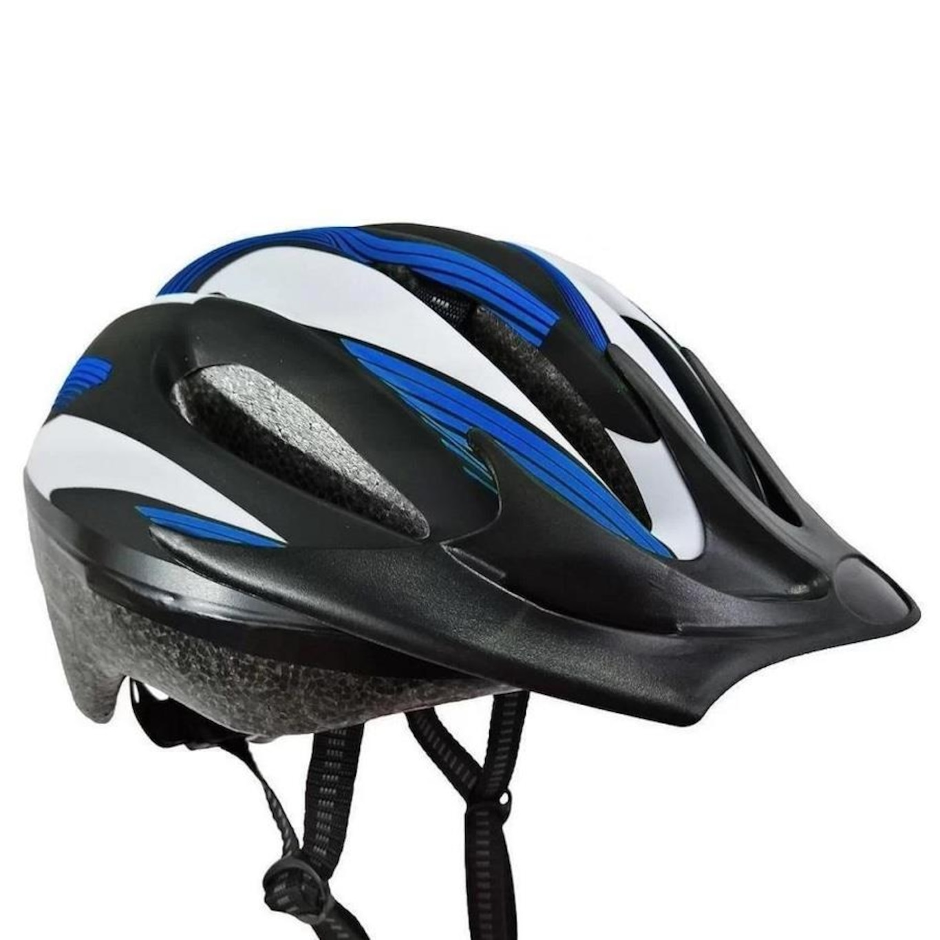 Capacete para Ciclismo Poker Windstorm Com Led - Adulto - Foto 3