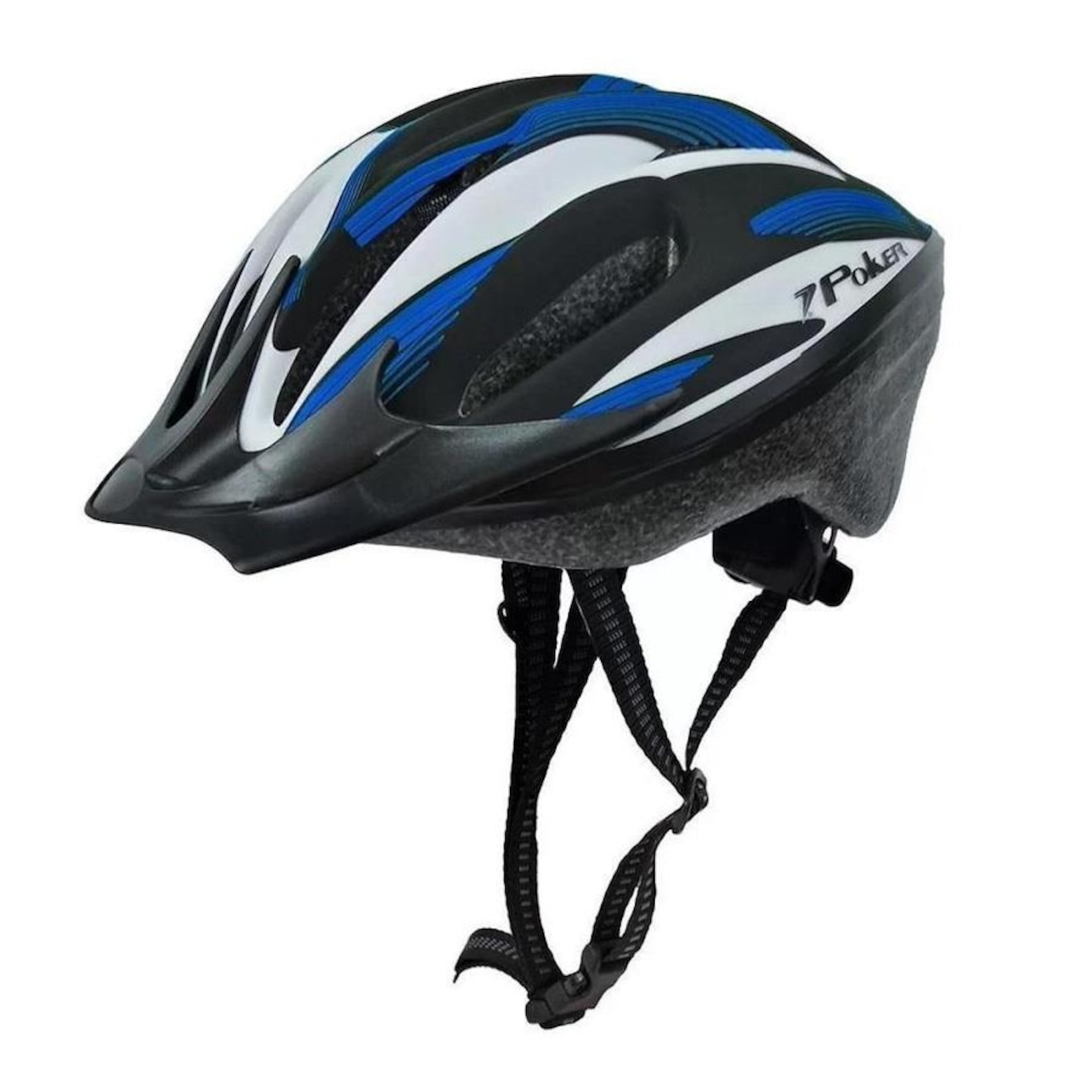 Capacete para Ciclismo Poker Windstorm Com Led - Adulto - Foto 4