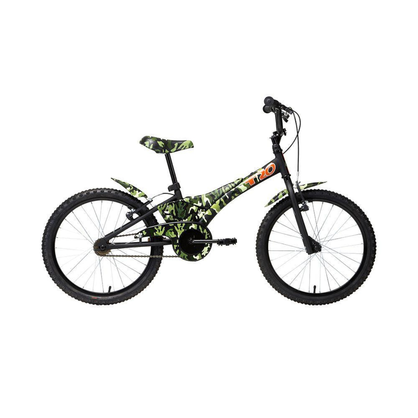 Bicicleta Groove Camuflada - Aro 20 - V-Brake - Infantil - Foto 1