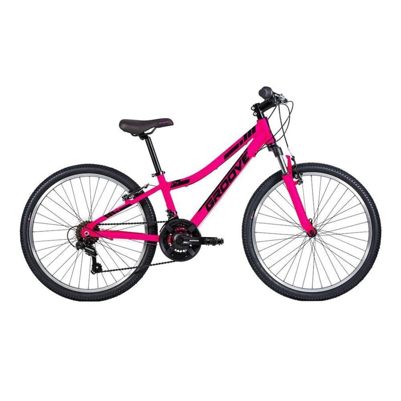 Bicicleta Groove Indie Alloy - Aro 24 - Freios V- Brake - 21v - Feminina - Juvenil - Foto 1