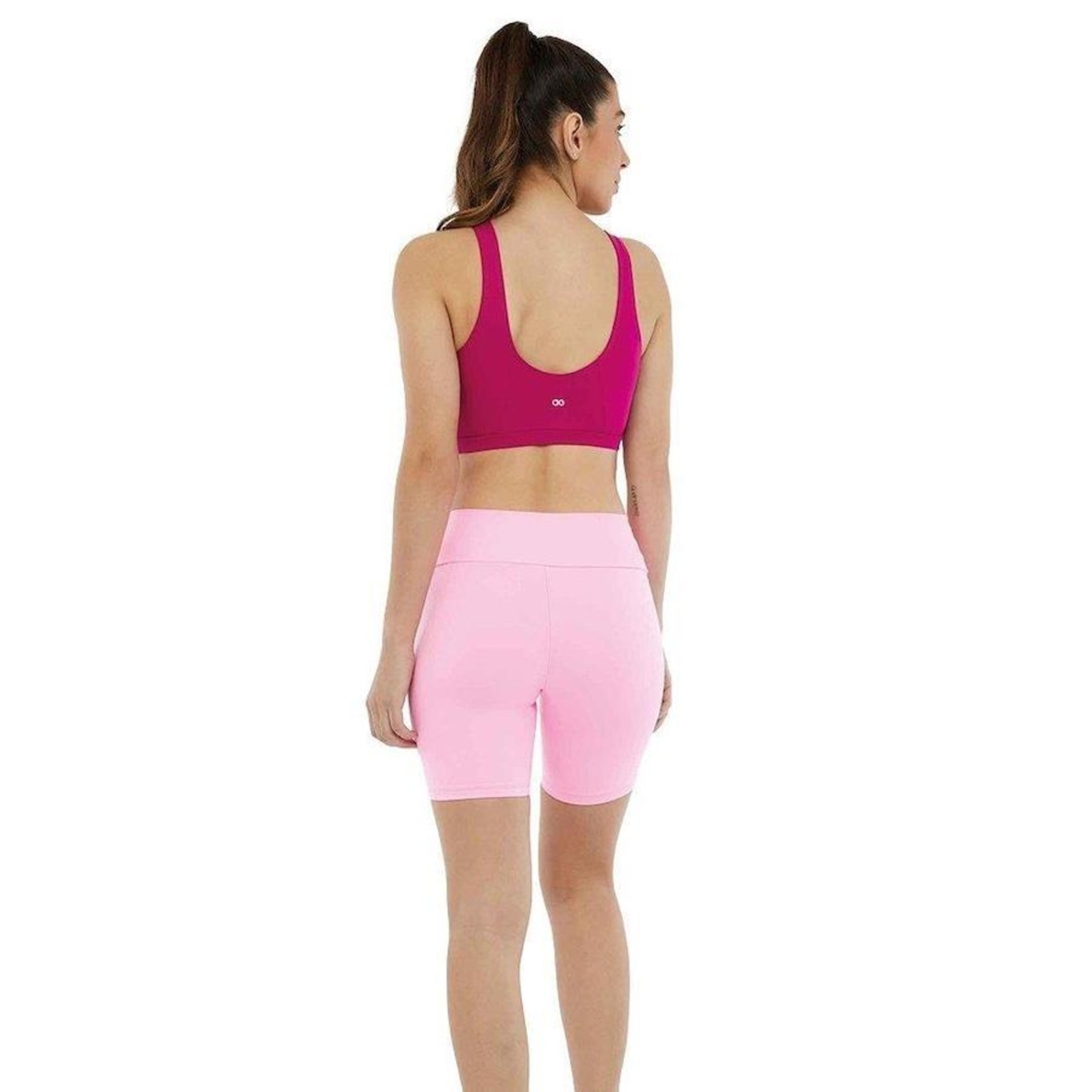 Top Fitness com Bojo Alto Giro Body Tex - Feminino - Foto 4