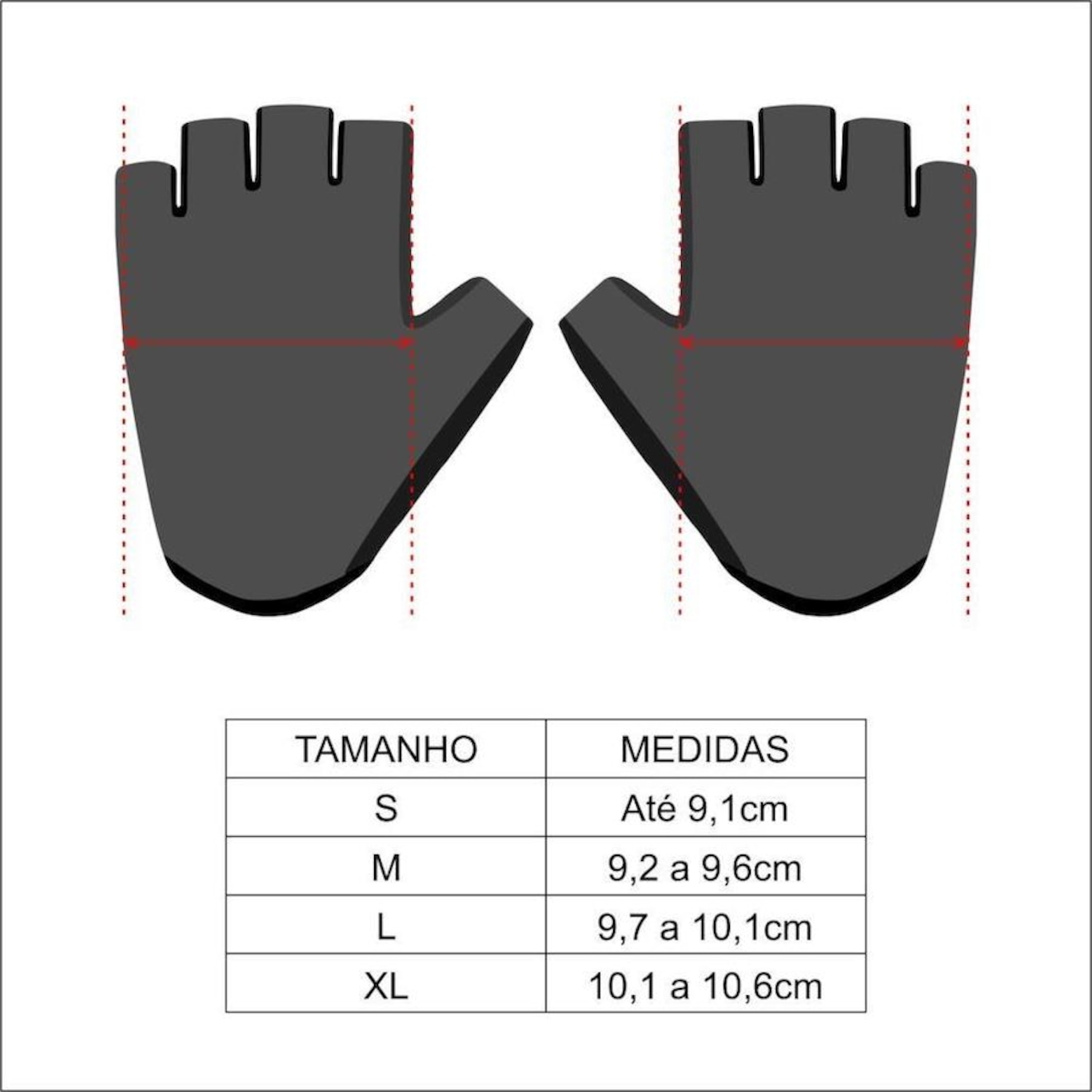 Luvas para Treino Groove GR1 Short Finger - Adulto - Foto 4