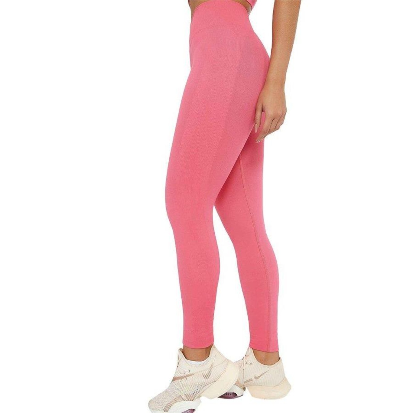 Calça Legging Alto Giro Seamless - Feminina - Foto 3